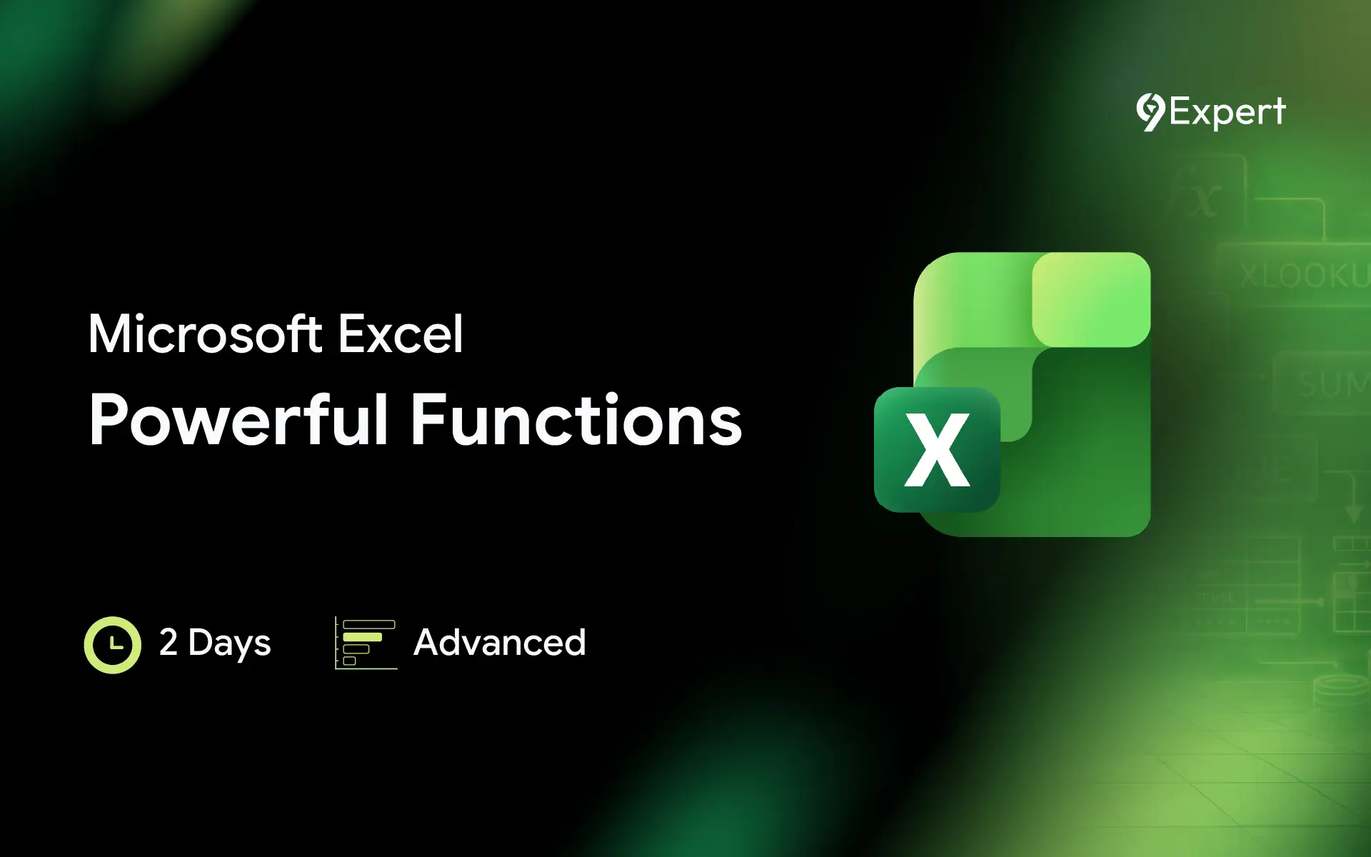 Microsoft Excel Powerful Functions